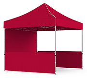 Pop Up 3m x 3m - Red 420D PVC