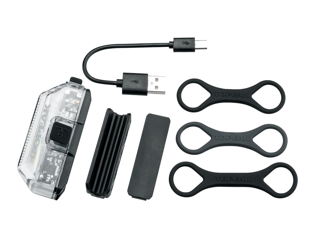 Topeak Light WhiteLite Front Aero USB 1W 110 Lumen