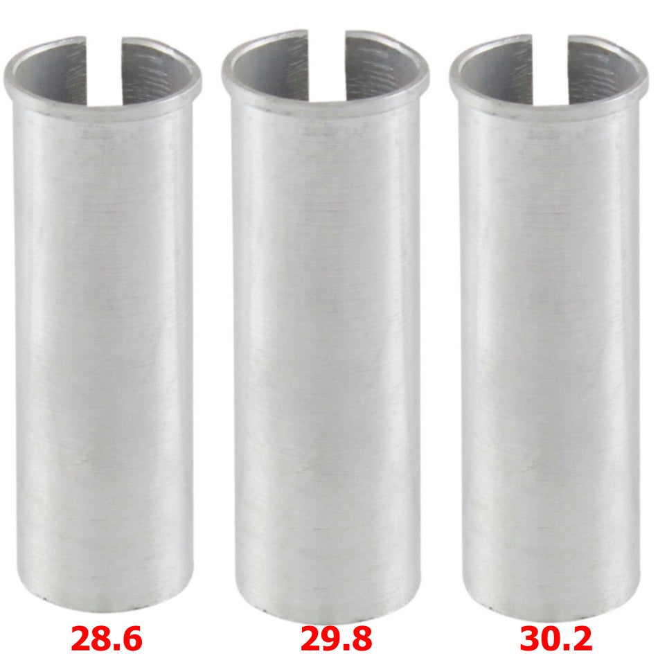 Seat Post Shims 27.2 x 28.6, 29.8 &amp; 30.2mm