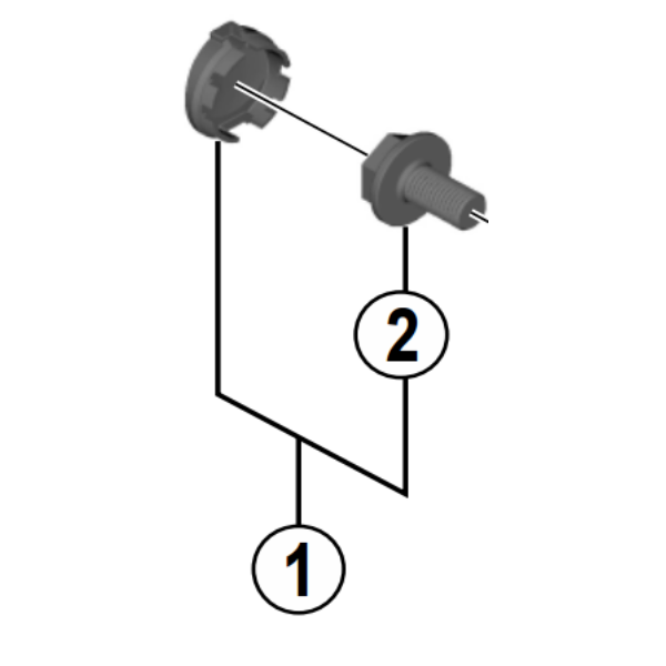 Shimano FC-E6000 Crank Arm Fixing Bolt